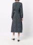 Tommy Hilfiger Wikkeljurk met bloemenprint Blauw - Thumbnail 4