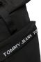 Tommy Jeans Essentials Campus rugzak met logoprint Zwart - Thumbnail 4