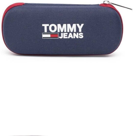 Tommy Jeans Zonnebril met vierkant montuur Blauw