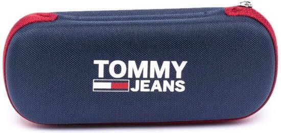 Tommy Jeans Zonnebril met vierkant montuur Geel