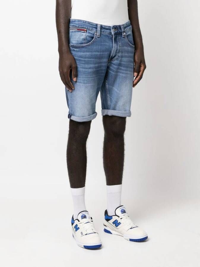 Tommy Jeans Denim shorts Blauw