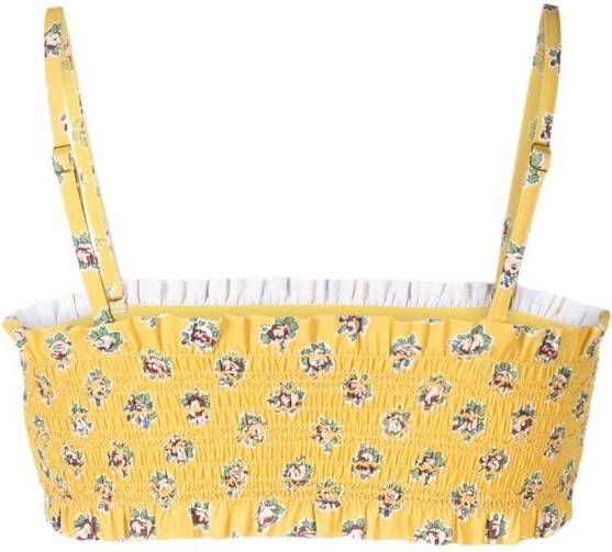 Tory Burch Bikinitop met bloemenprint Geel