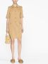 Tory Burch Mini-jurk met korte mouwen Beige - Thumbnail 2