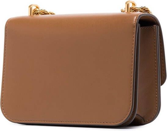 Tory Burch Eleanor kleine schoudertas Bruin