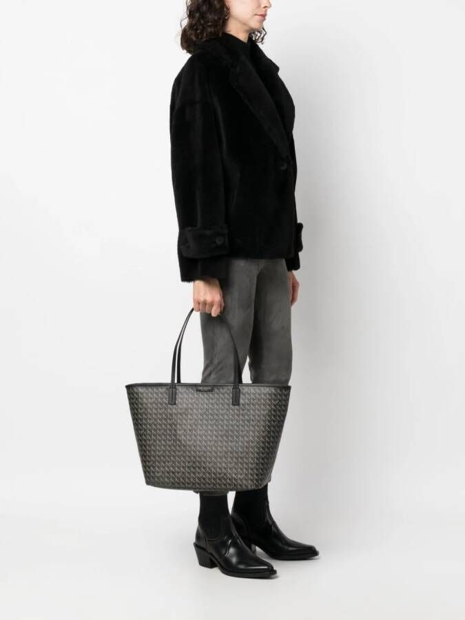 Tory Burch Ever-Ready shopper met patroon Zwart