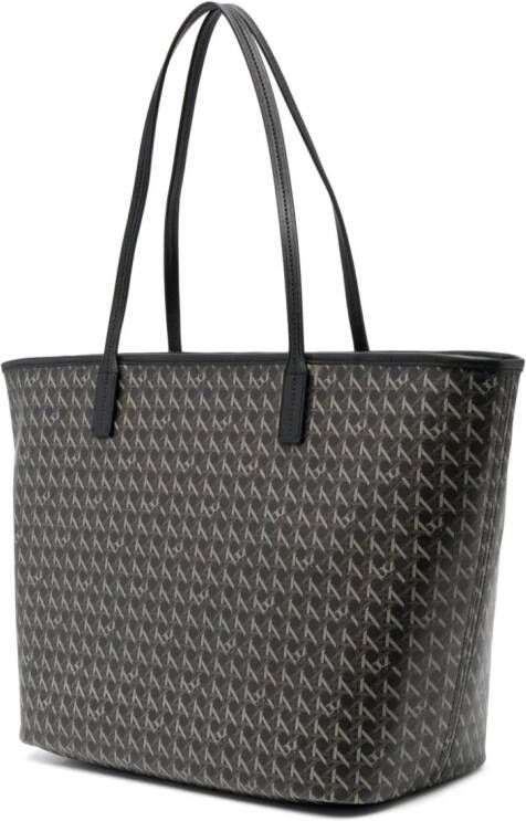 Tory Burch Ever-Ready shopper met patroon Zwart