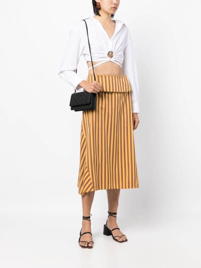 Tory Burch Fleming Matte Chain portemonnee Zwart