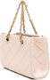 Tory Burch Fleming gewatteerde shopper Beige - Thumbnail 3