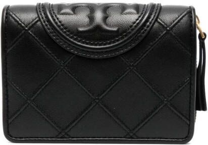 Tory Burch Flrming mini-portemonnee Zwart