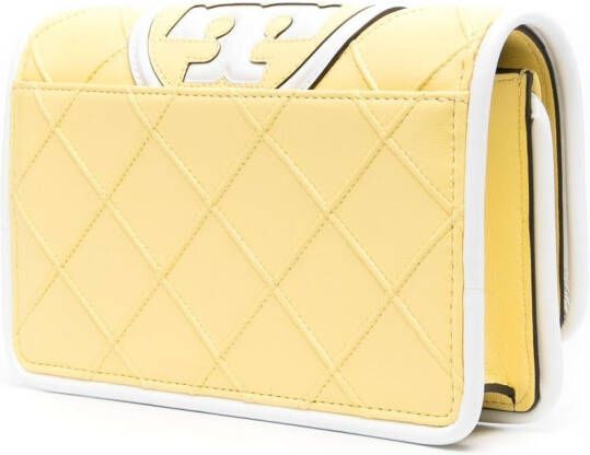 Tory Burch Gewatteerde crossbodytas Geel