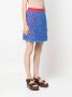 Tory Burch High waist rok Blauw - Thumbnail 3