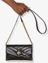 Tory Burch Kira portemonnee met chevron ketting Zwart - Thumbnail 4