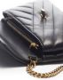 Tory Burch Kira portemonnee met chevron ketting Zwart - Thumbnail 5