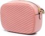 Tory Burch Kira gewatteerde cameratas met chevron streep Roze - Thumbnail 3