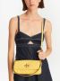 Tory Burch Kleine Kira gelakte Flap schoudertas met chevron streep Geel - Thumbnail 2