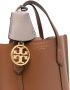 Tory Burch Leren shopper Bruin - Thumbnail 5
