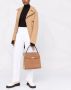 Tory Burch Lee Radziwill dubbele shopper Bruin - Thumbnail 2