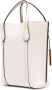 Tory Burch Leren shopper Beige - Thumbnail 3