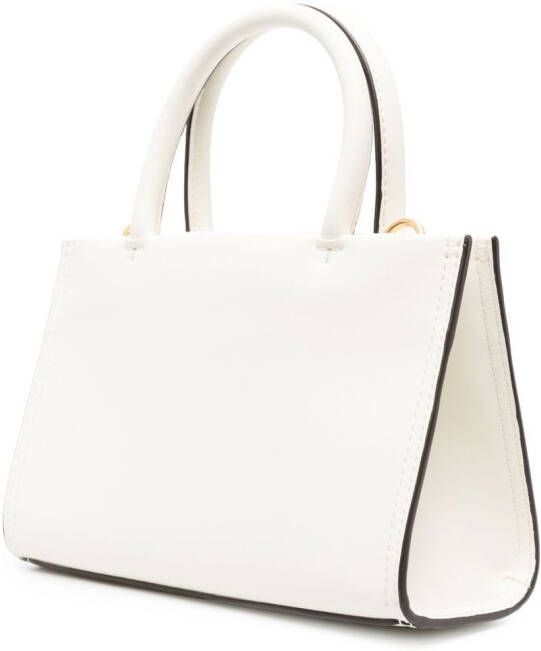 Tory Burch Leren shopper Beige