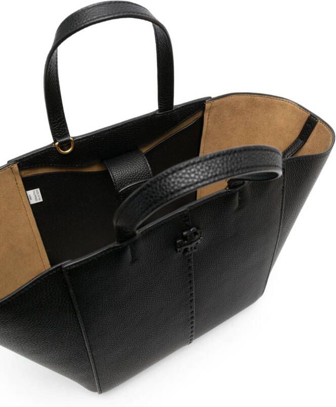 Tory Burch McGraw Carryall handtas Zwart