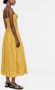 Tory Burch Midi-jurk met bloemenprint Geel - Thumbnail 3