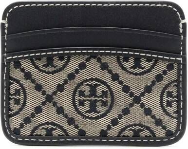 Tory Burch Pasjeshouder met monogram Zwart