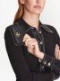Tory Burch Portemonnee met chevron-streep Zwart - Thumbnail 5