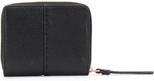 Tory Burch Portemonnee met logoplakkaat Zwart