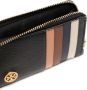 Tory Burch Robinson ritssluiting portemonnee met colourblocking Zwart - Thumbnail 2