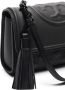 Tory Burch Kleine Fleming Matte verstelbare schoudertas Zwart - Thumbnail 5