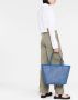 Tory Burch Shopper met patroon Blauw - Thumbnail 2