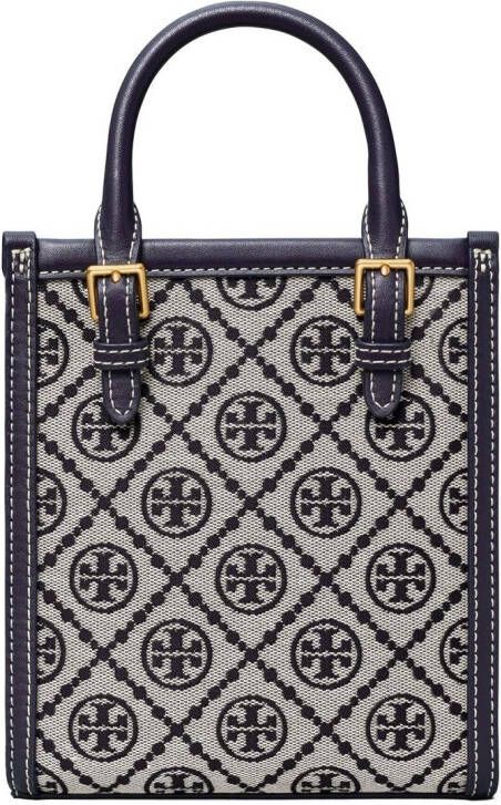 Tory Burch The Monogram kleine shopper Grijs