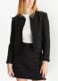 Tory Burch Tinsel tweed jack Zwart - Thumbnail 4