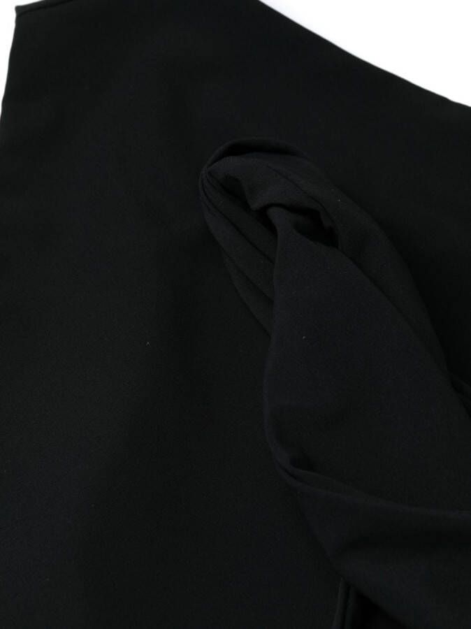 TOTEME Asymmetrisch badpak Zwart