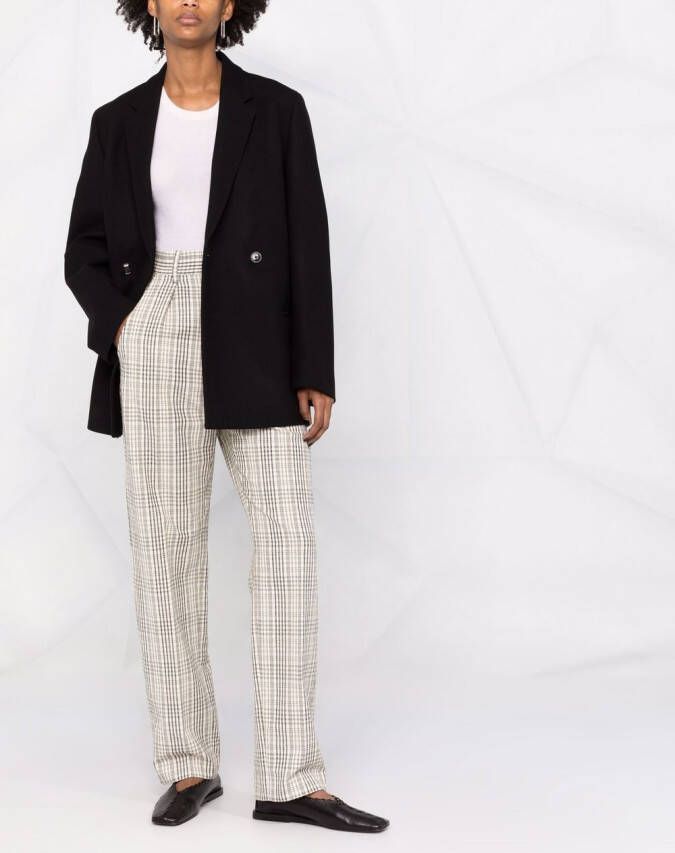 TOTEME Blazer met dubbele rij knopen Zwart