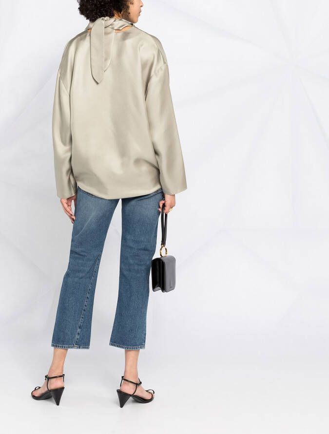 TOTEME Cropped jeans Blauw