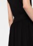 TOTEME Mouwloze katoenen midi-jurk Zwart - Thumbnail 5