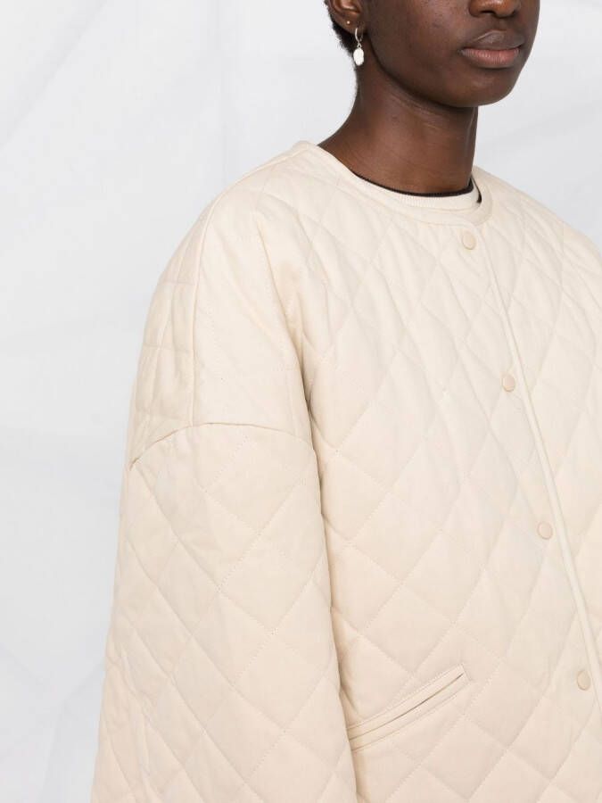 TOTEME Gevoerd jack Beige