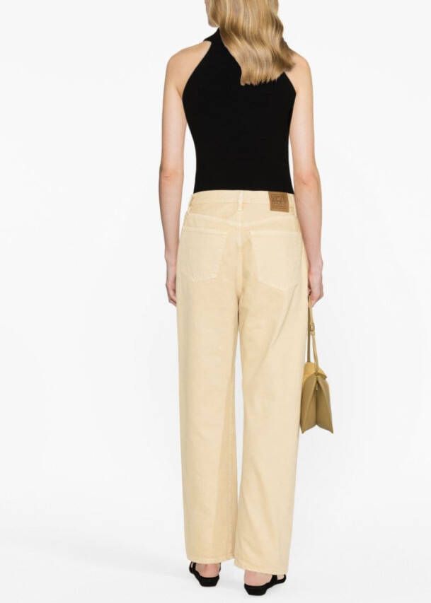 TOTEME High waist jeans Beige
