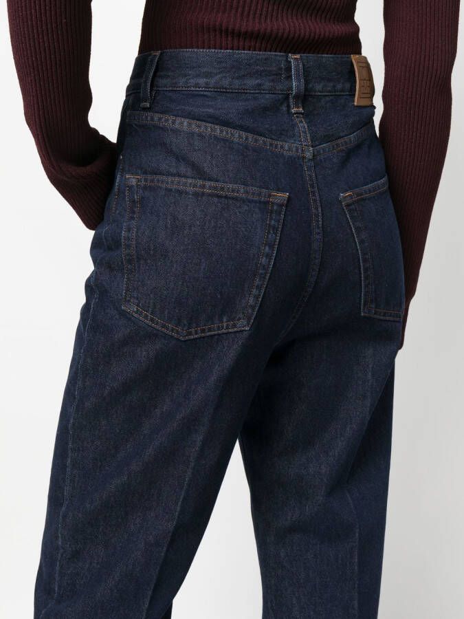 TOTEME High waist jeans Blauw