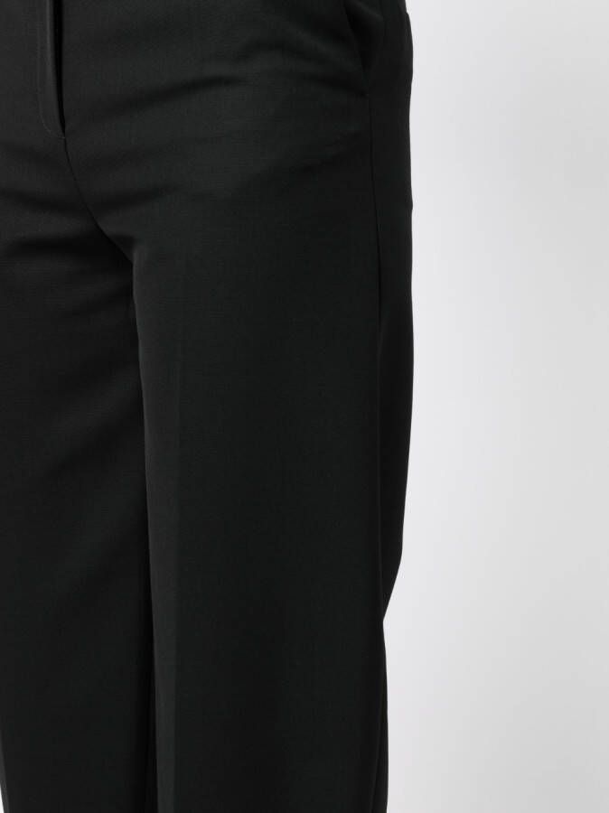 TOTEME High waist broek Zwart