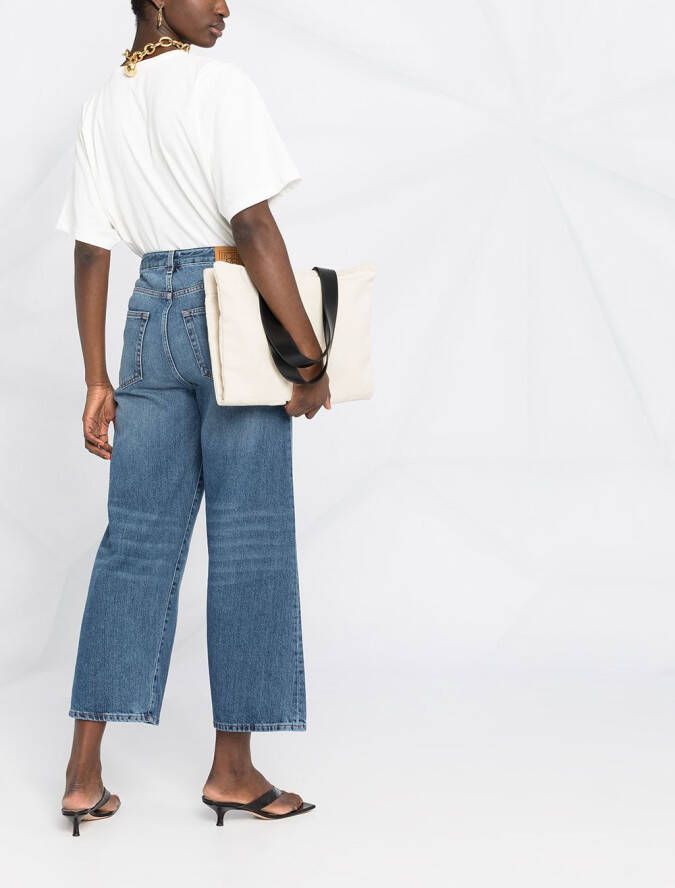 TOTEME Jeans met wijde pijpen Blauw