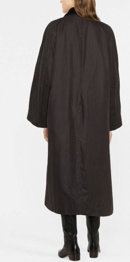 TOTEME Katoenen jas Zwart
