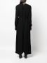 TOTEME Maxi-jurk met gestrikte taille Zwart - Thumbnail 4