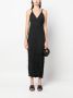 TOTEME Midi-jurk met gekreukt effect Zwart - Thumbnail 2