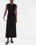 TOTEME Mouwloze maxi-jurk Zwart - Thumbnail 2
