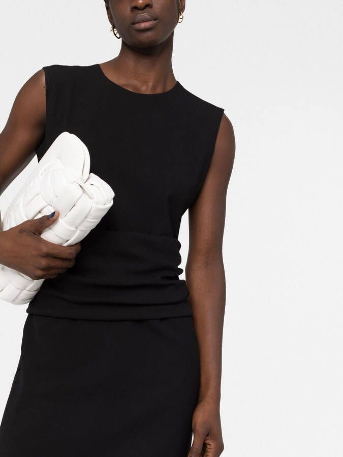 TOTEME Mouwloze maxi-jurk Zwart