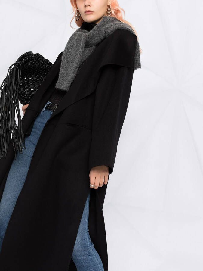 TOTEME Oversized jas Zwart