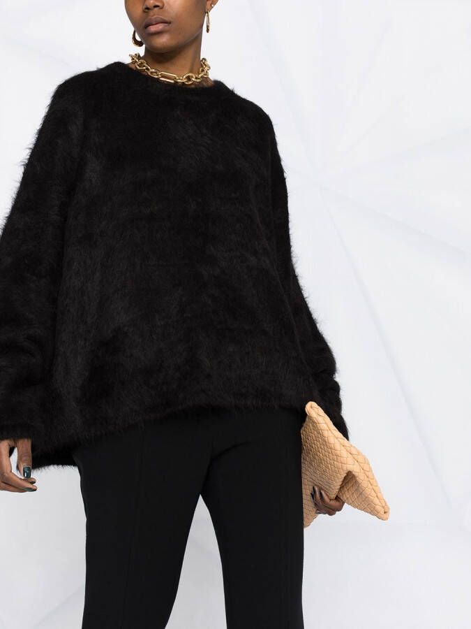 TOTEME Oversized trui Zwart