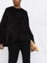 TOTEME Oversized trui Zwart - Thumbnail 4